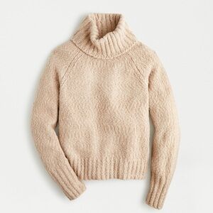 J.Crew Swingy alpaca-blend turtleneck sweater
